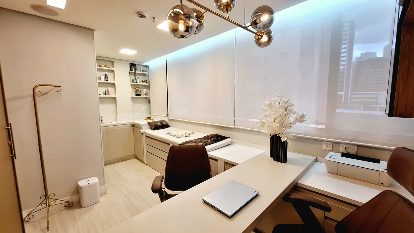 Sala de curativos da Clínica JEI